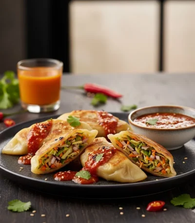 Mixed Veg Fusion Dumpling