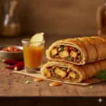 Paneer Masala Roll + Ginger Immunity Shot