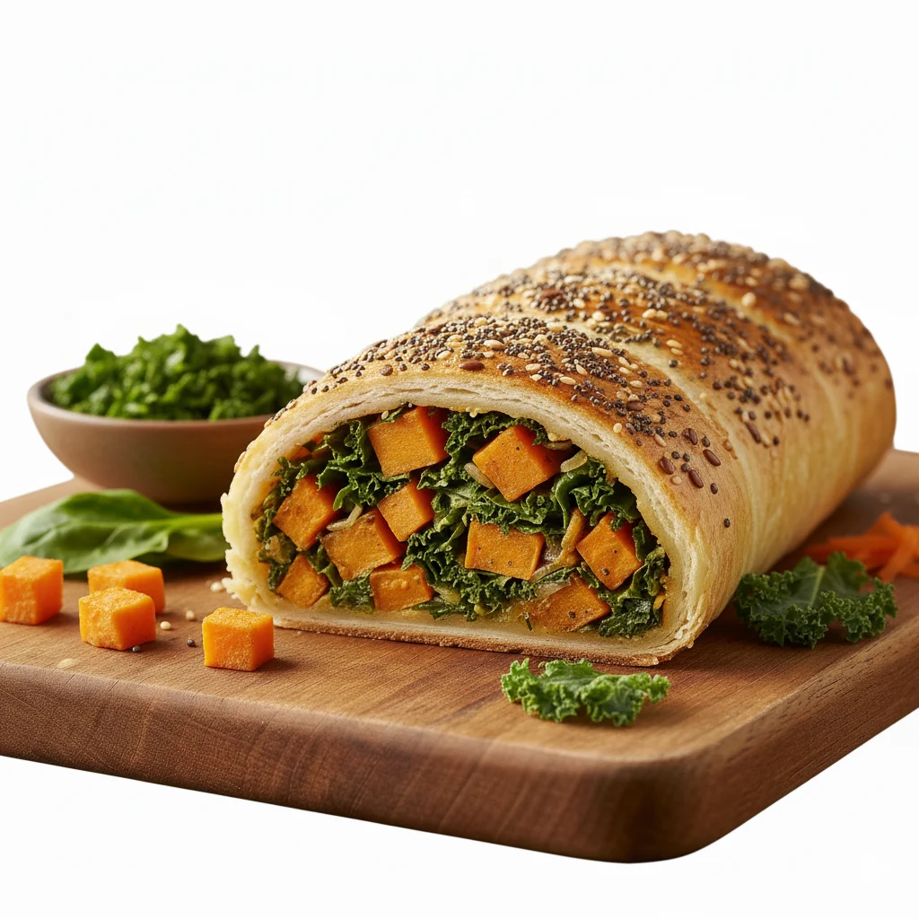 Sweet Potato & Kale Roll